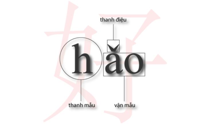 thanh mau van mau thanh dieu tieng trung